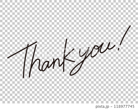 手寫的信_謝謝 118977745