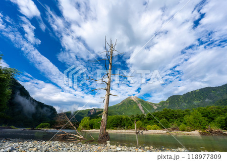 上高地の風景 118977809