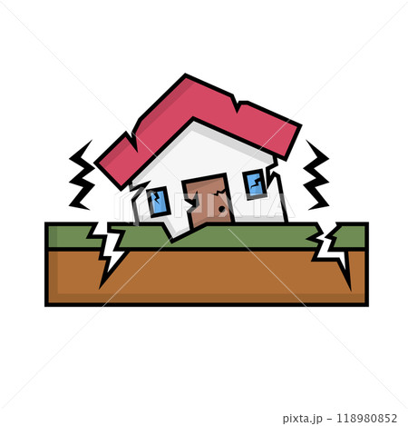 地震 アイコン 地震 アイコン 118980852