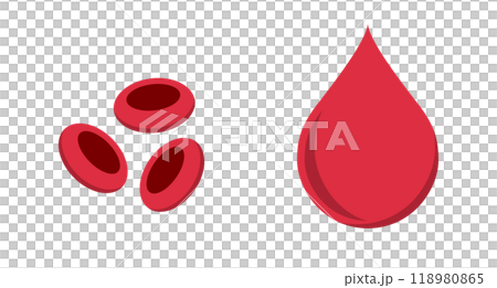 Red blood cells and blood 118980865