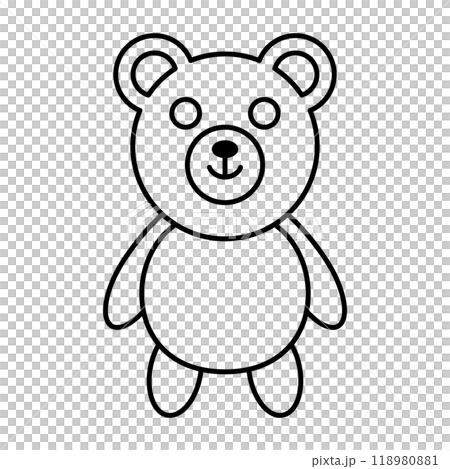 泰迪熊圖標 泰迪熊圖標 118980881