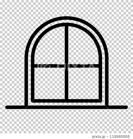 拱窗口 拱窗口 118980888