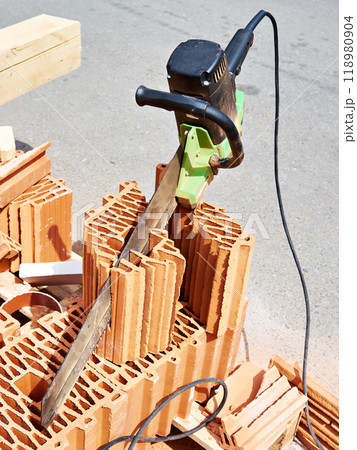Electric saw for bricks Electric saw for bricks 118980904