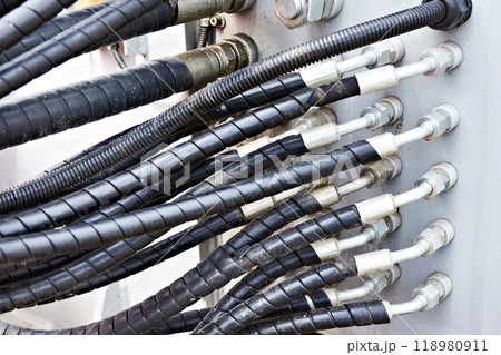 Hoses of hydraulic machine Hoses of hydraulic machine 118980911
