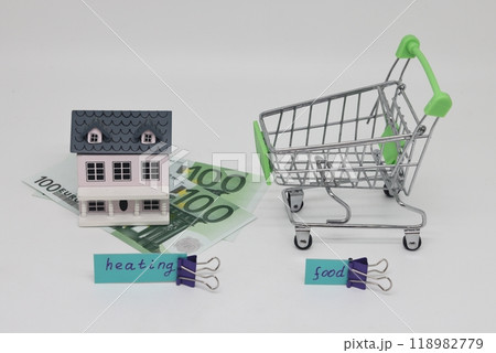 Banknotes are intended to pay for heating. Banknotes are intended to pay for heating. 118982779