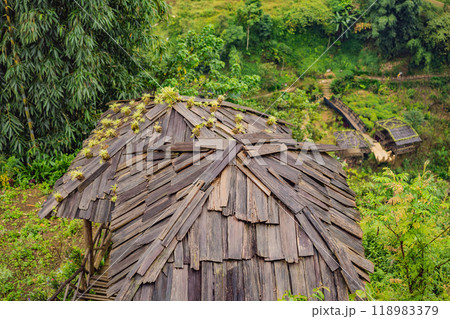 Landscape of Sapa in the fog, Northwest Vietnam. Vietnam opens to tourism after quarantine Coronovirus COVID 19 Landscape of Sapa in the fog, Northwest Vietnam. Vietnam opens to tourism after quarantine Coronovirus COVID 19 118983379