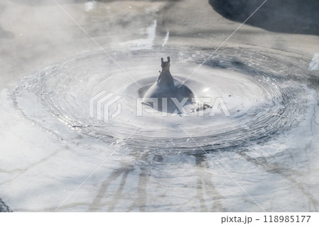 大地の芸術？　別府坊主地獄  118985177