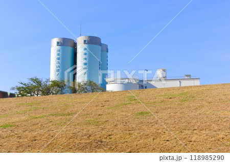 東京都葛飾区金町浄水場周辺2024年10月 東京都葛飾区金町浄水場周辺2024年10月 118985290