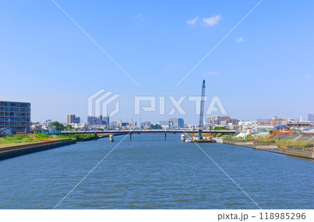 東京都葛飾区新中川2024年10月 118985296