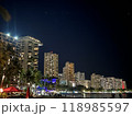 ワイキキビーチの夜景 118985597