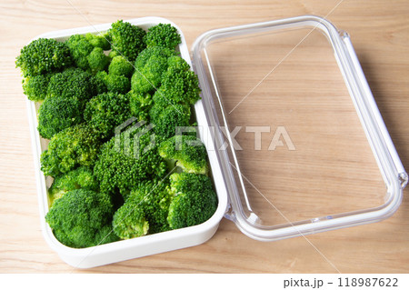 保存用茹でブロッコリー 118987622