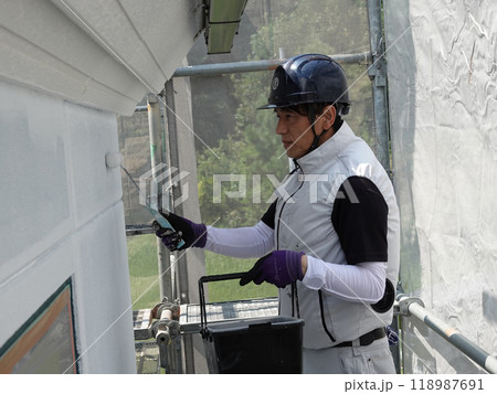 住宅塗装52壁面外壁塗装 住宅塗装52壁面外壁塗装 118987691