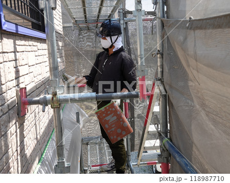 住宅塗装67壁面外壁塗装 118987710