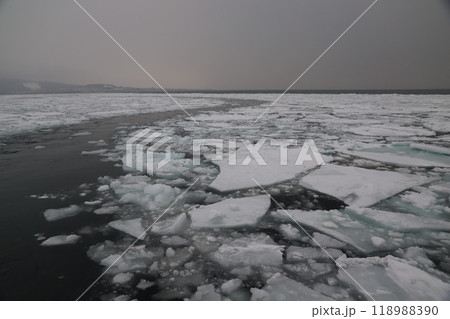紋別　流氷 118988390
