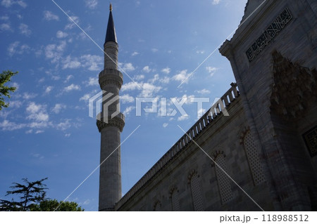 トルコ イスタンブール  スルタンアフメット･ジャーミィの尖塔 118988512
