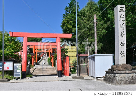 犬山城の南にある三光稲荷神社 118988573