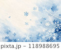 雪の結晶 118988695