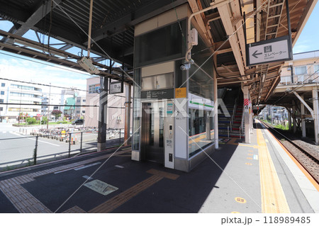 JR東日本宇都宮線東大宮駅ホーム 118989485