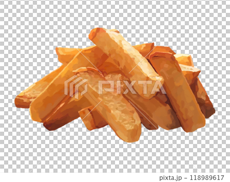 French fries (no plate) 118989617