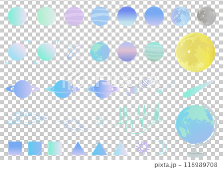 空間主題插圖集插圖背景插圖 空間主題插圖集插圖背景插圖 118989708