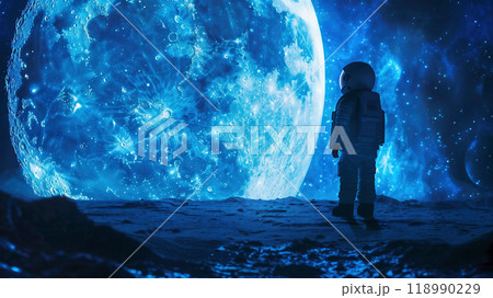 惑星にいる宇宙飛行士一Generative AI 118990229