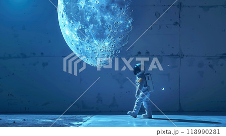 屋内にいる宇宙飛行士五Generative AI 屋内にいる宇宙飛行士五Generative AI 118990281