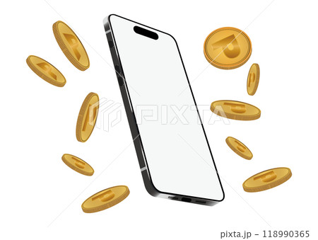 スマートフォンとポイント スマートフォンとポイント 118990365