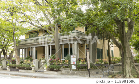 神奈川県横浜市中区山手西洋館(山手234)の秋 神奈川県横浜市中区山手西洋館(山手234)の秋 118991096