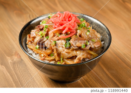 豚バラ丼 豚バラ丼 118991440