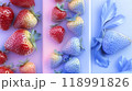 いちご　背景　おいしい 118991826