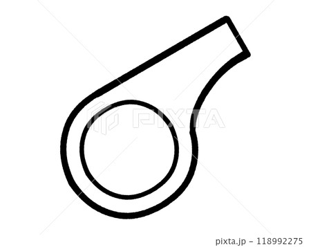 体育用ホイッスルのイラスト素材 118992275