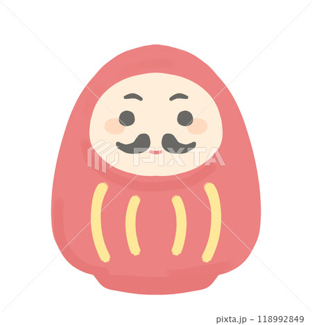 だるまのイラスト 118992849