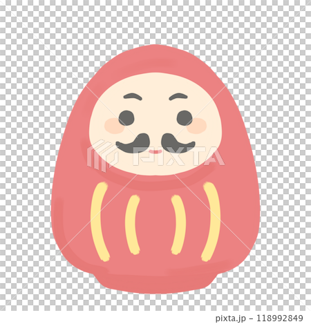 だるまのイラスト 118992849