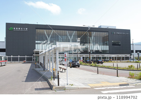 新函館北斗駅　JR新函館北斗駅　しんはこだてほくと　Shin-hakodate-hokuto　H70 118994702