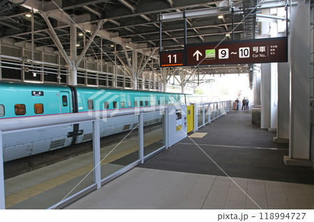 新函館北斗駅　JR新函館北斗駅　しんはこだてほくと　Shin-hakodate-hokuto　H70 118994727