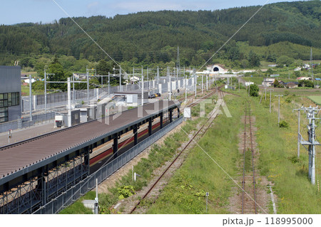 新函館北斗駅　JR新函館北斗駅　しんはこだてほくと　Shin-hakodate-hokuto　H70 118995000