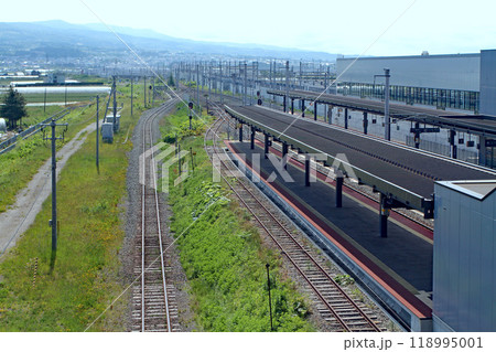 新函館北斗駅　JR新函館北斗駅　しんはこだてほくと　Shin-hakodate-hokuto　H70 118995001