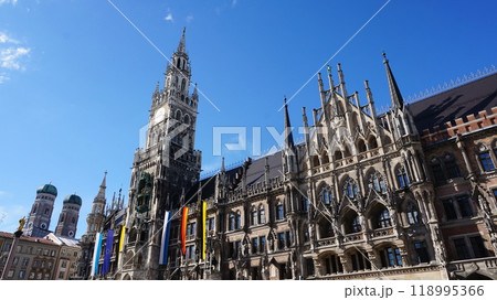 新市庁舎とフラウエン教会【ドイツ・ミュンヘン】 118995366