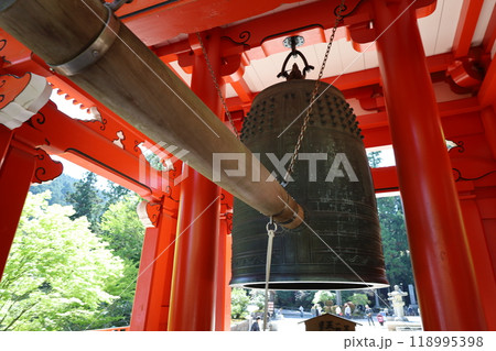 比叡山延暦寺、鐘楼【滋賀県・大津市】 比叡山延暦寺、鐘楼【滋賀県・大津市】 118995398