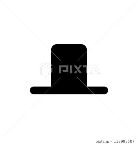 Long hat icon logo design template isolated...のイラスト素材 [118995507] - PIXTA