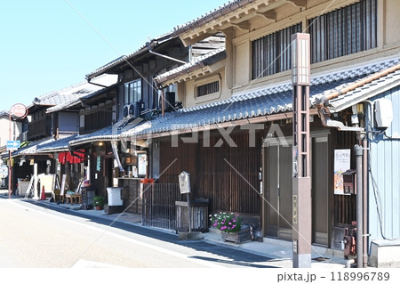 犬山城下町の町並み 118996789