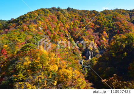 秋 鳴子峡 秋 鳴子峡 118997428