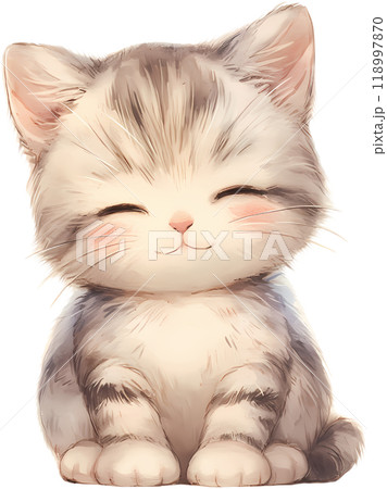 kitten in studio 118997870