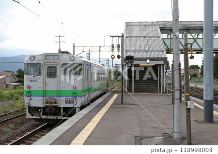 七飯駅　JR七飯駅　ななえ　Nanae　H71　函館本線　藤城線　分岐駅 118998003