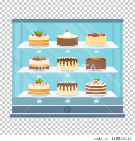 蛋糕店展示4/傳單和海報材料 118999119