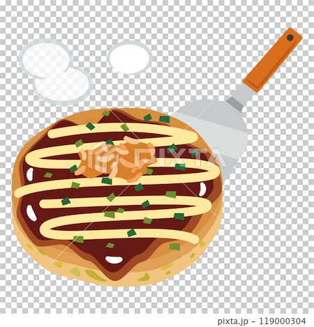 大阪燒的插圖 大阪燒的插圖 119000304