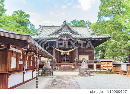 【重文】桐生天満宮　本殿・幣殿・拝殿　群馬県桐生市 119000497