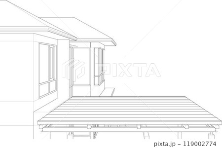 3D illustration of building project 119002774