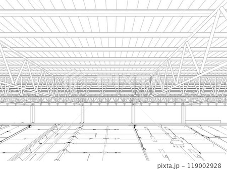 3D illustration of building project 119002928