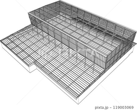 3D illustration of building project 119003069